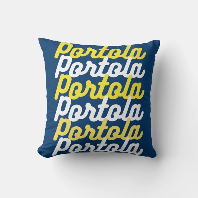 coussin "Portola" par My Good Mind (Recto)