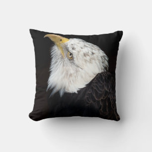 Coussin Portrait de Bald Eagle
