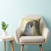 Coussin Portrait de caille mâle (Chaise)