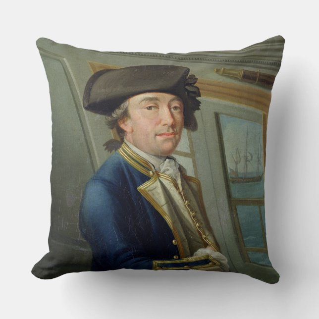 Coussin Portrait de capitaine William Locker (1731-1800) (Recto)