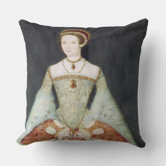 Coussin Portrait de Catherine Parr (1512-48), 1545 (Recto)