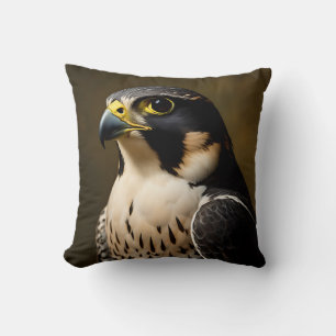 Coussin Portrait de Faucon Pèlerin