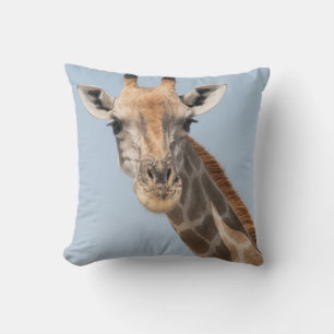 Coussin Portrait de girafe angolais
