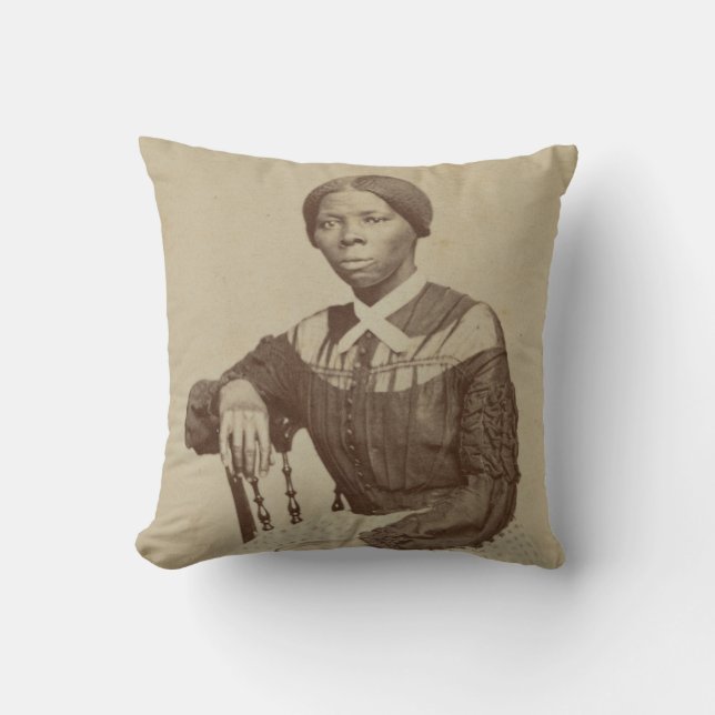 Coussin Portrait de Harriet Tubman | 1868-69 (Recto)
