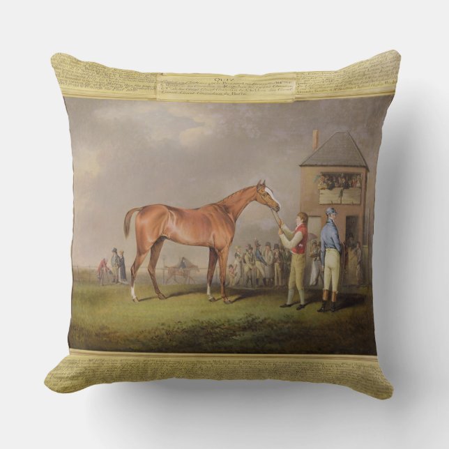 Coussin Portrait de "jeu-concours", la propriété de (Recto)