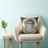 Coussin Portrait de la Liberté palestinienne (Chaise)