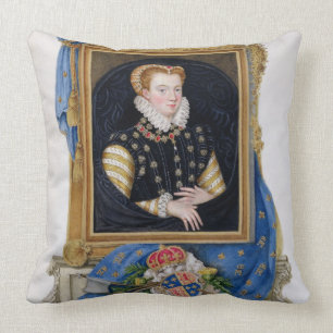 Coussin Portrait de la reine de Mary des Ecossais