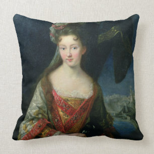 Coussin Portrait de Louise-Hippolyte (1687-1731),