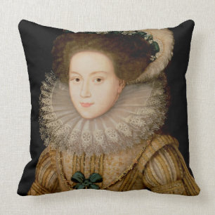 Coussin Portrait de Madame, probablement reine de Mary des