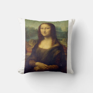 Coussin Portrait de Mona Lisa del Giocondo par Léonard da
