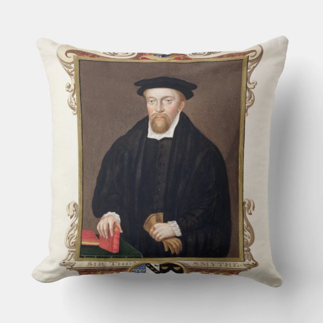 Coussin Portrait de monsieur Thomas Smythe (c.1558-1625) (Recto)