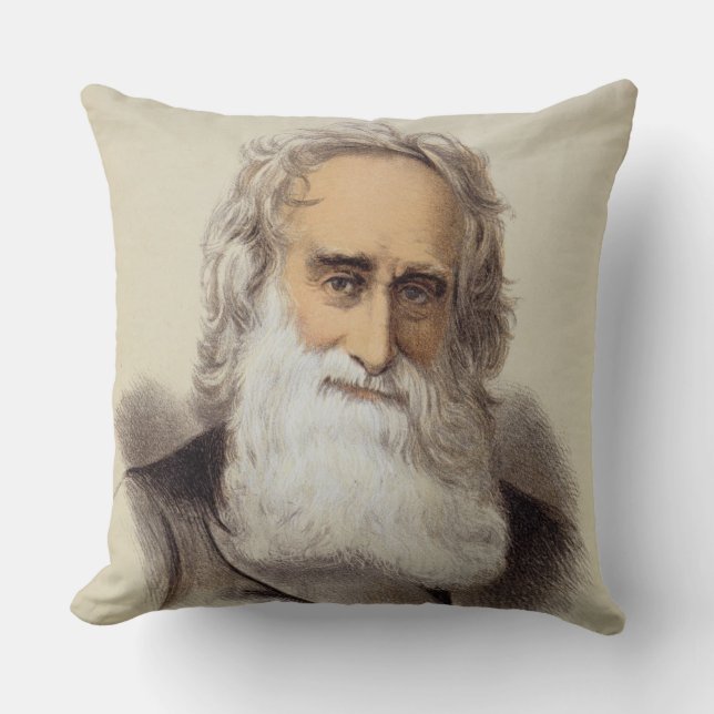Coussin Portrait de Robert Moffat (1795-1883) (lithium de (Recto)