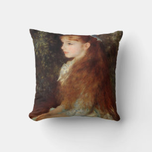Coussin Portrait d'Irène - Peinture impressionniste Renoir