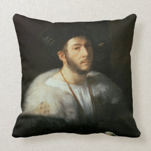 Coussin Portrait d'un homme, probablement Cesare Borgia
