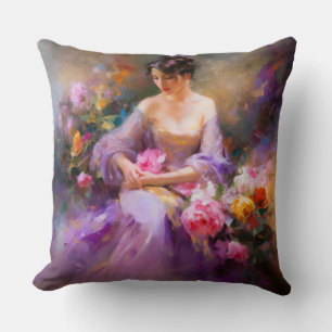 Coussin Portrait élégant