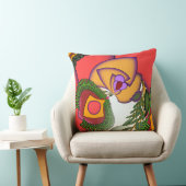 Coussin Portrait Floral Explosé (Chaise)