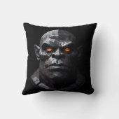 Coussin Portrait gobelin et orc (Verso)