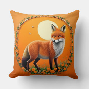 Coussin Portrait majestueux du renard