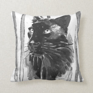 Coussin Portrait Panther