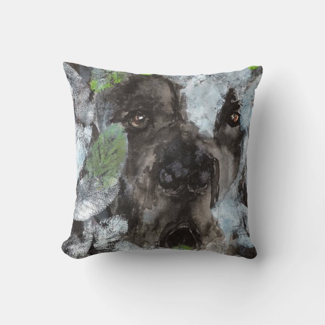 Coussin Portraits de Dogue (Recto)