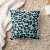 Coussin Poster de animal Blizzard Blue Leopard (Couverture)