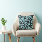 Coussin Poster de animal Blizzard Blue Leopard (Chaise)