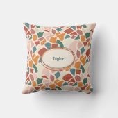 Coussin Poster de animal personnalisé (Verso)