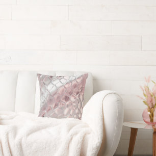 Coussin Poster de animal rose et lisse