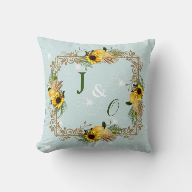 Coussin Poster de la Garden Party (Recto)