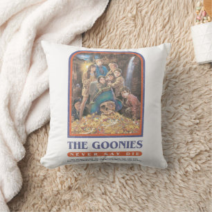 Coussin Poster de l'anniversaire du trésor des Goonies