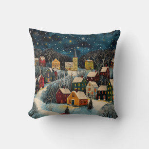 Coussin Poster de peinture à l'huile d'art populaire de nu