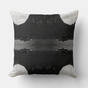 Coussin Poster du bateau de la rivière Guilin en Chine vin