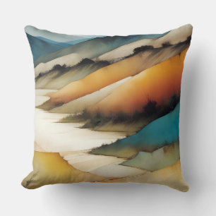 Coussin Poster du paysage Abstrait Arrière - plan Fond d'é