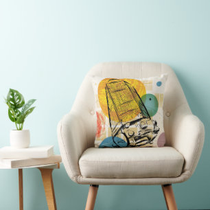 Coussin Poster du télescope spatial Kepler.