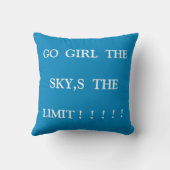 Coussin Poster d'un ciel de Londres (Verso)
