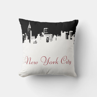 Coussin Poster Pop Art New York City Panorama