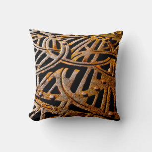 Coussin Pot rouillé