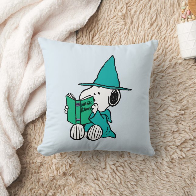 Coussin Potions Magiques de Snoopy Peanuts Halloween (Couverture)