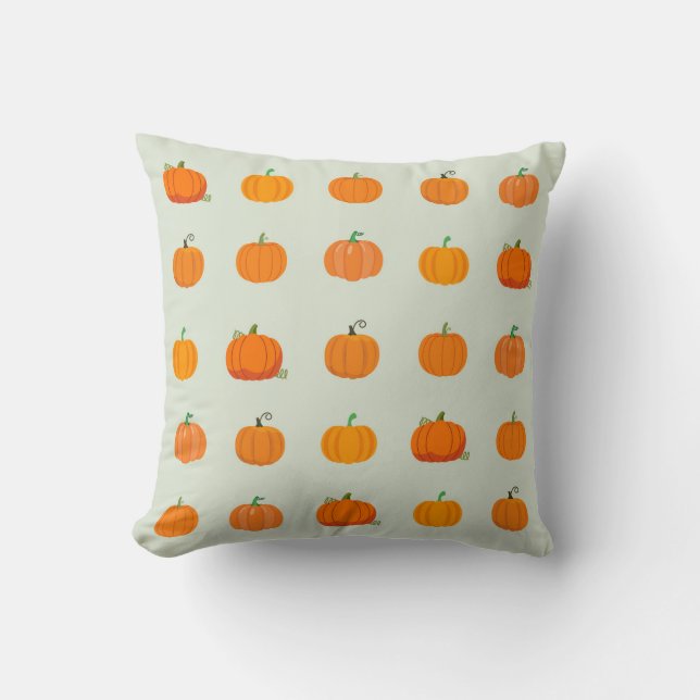 Coussin Potiron Patch (Recto)