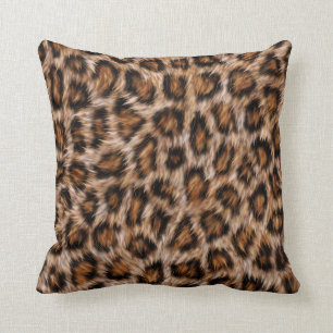 Coussin Pots de léopard Fourrure Jaguar Animal Chat peau 
