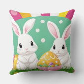 Coussin Poubelles de Pâques avec Oeufs Décoratifs (Verso)
