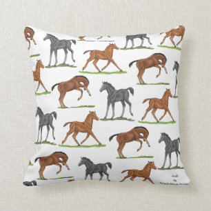 Coussin Poulains de cheval