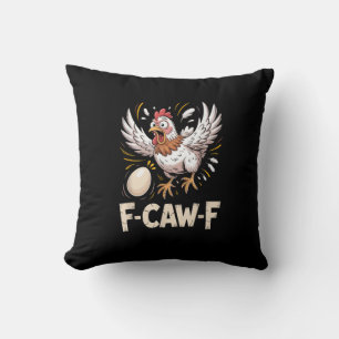 Coussin Poule F Drôle F Style Créatif Décontracté