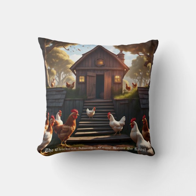 Coussin Poulet (Recto)