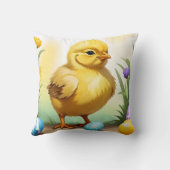 Coussin Poulet de Pâques 1, Pâques (Verso)