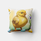 Coussin Poulet de Pâques 1, Pâques (Recto)