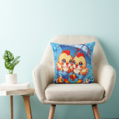 Coussin "Poulet des jours pluvieux" (Chaise)