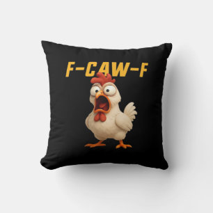 Coussin Poulet F-Caw-F Poulet Drôle F-Caw-F Équipement Vin