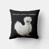 Coussin Poulet Silkie Silly  (Verso)