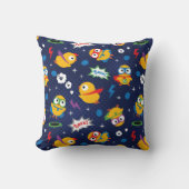 Coussin Poulet Super-héros (Recto)